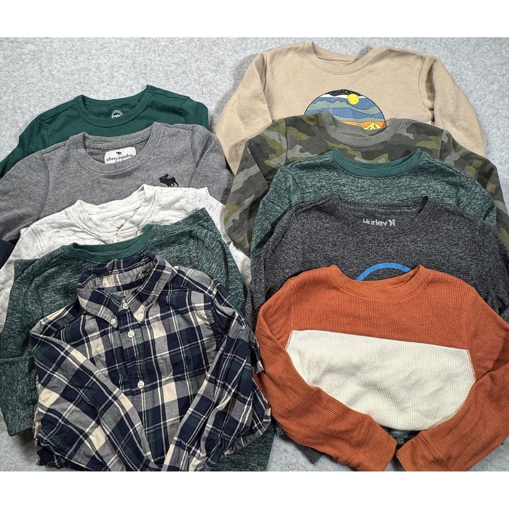 Boys Sweater Lot Size 4T 5T 6 Mixed Brands Ralph Lauren Hurley Bundle